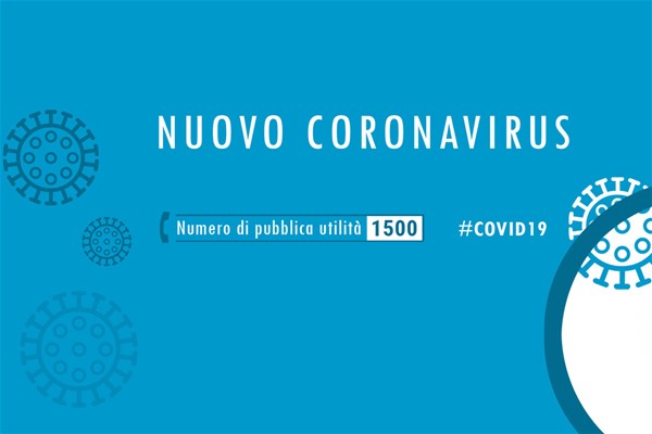 CORONAVIRUS MISURE URGENTI PER IL CONTENIMENTO DEL VIRUS COVID-19